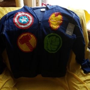 NWT Disney Superhero Hoodie